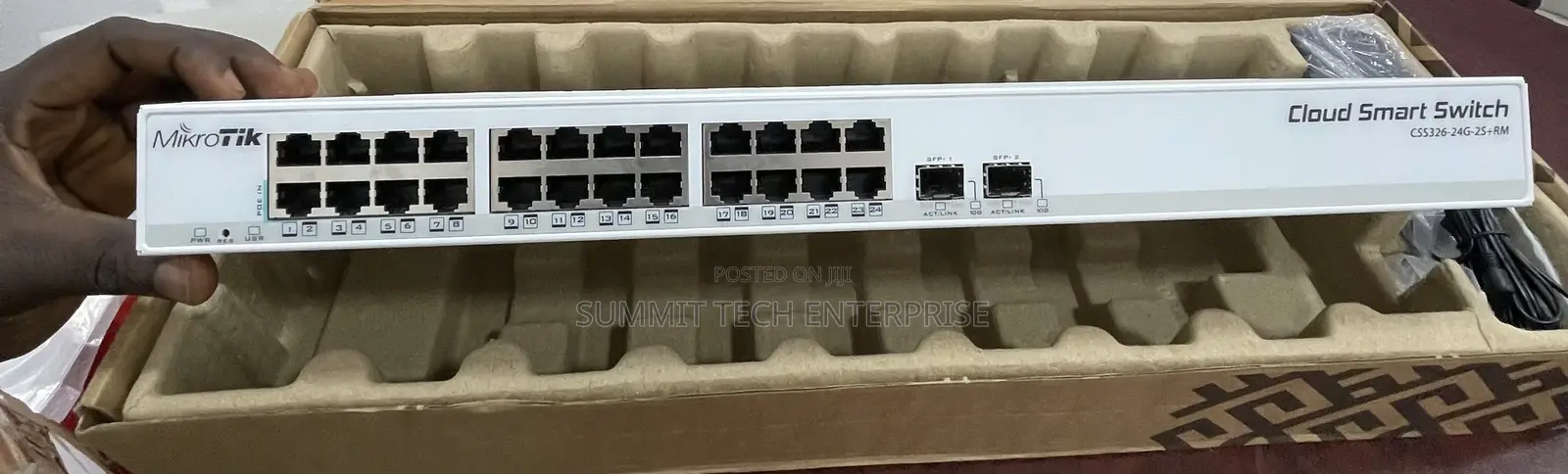 Mikrotik Css326-24g- 2s+Rm