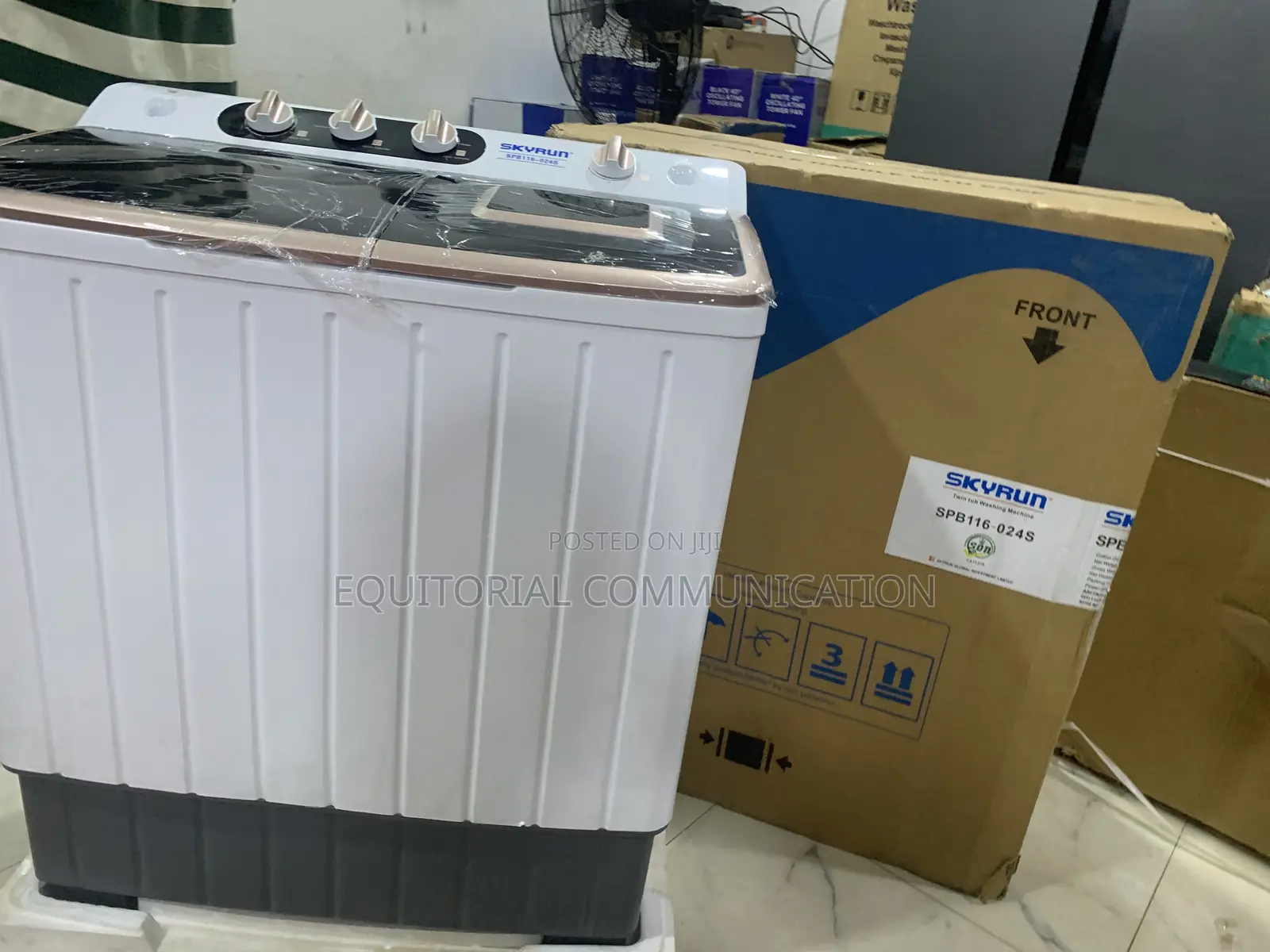 Skyrun Spb116-024s Twin Tub 11kg Cleaning Machine