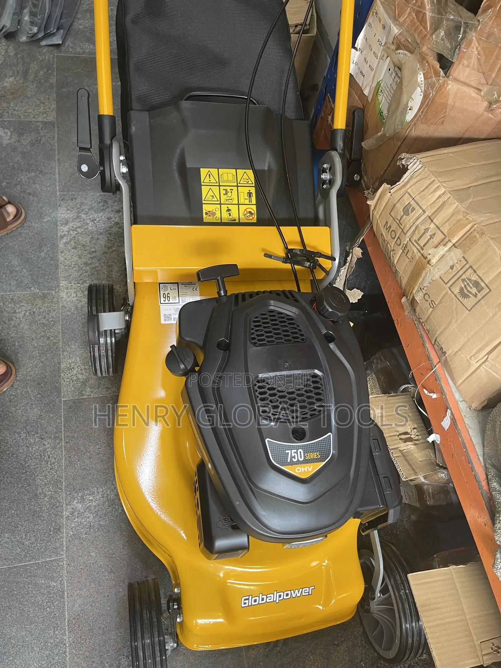 6hp 20” *Global Power* Gasoline Lawn Mower Machine