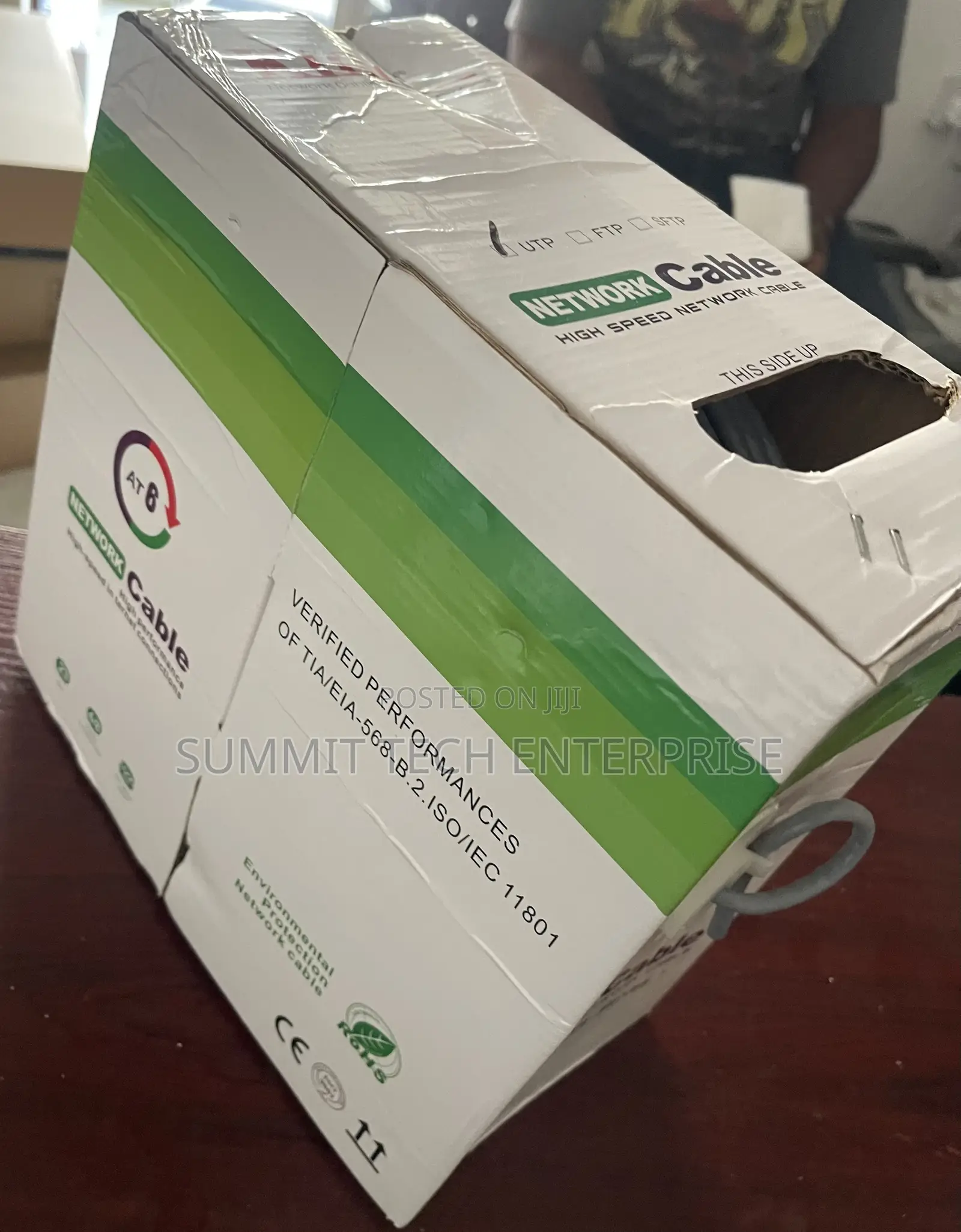 100m Cat6 Indoor Pure Copper Cable (Kico)