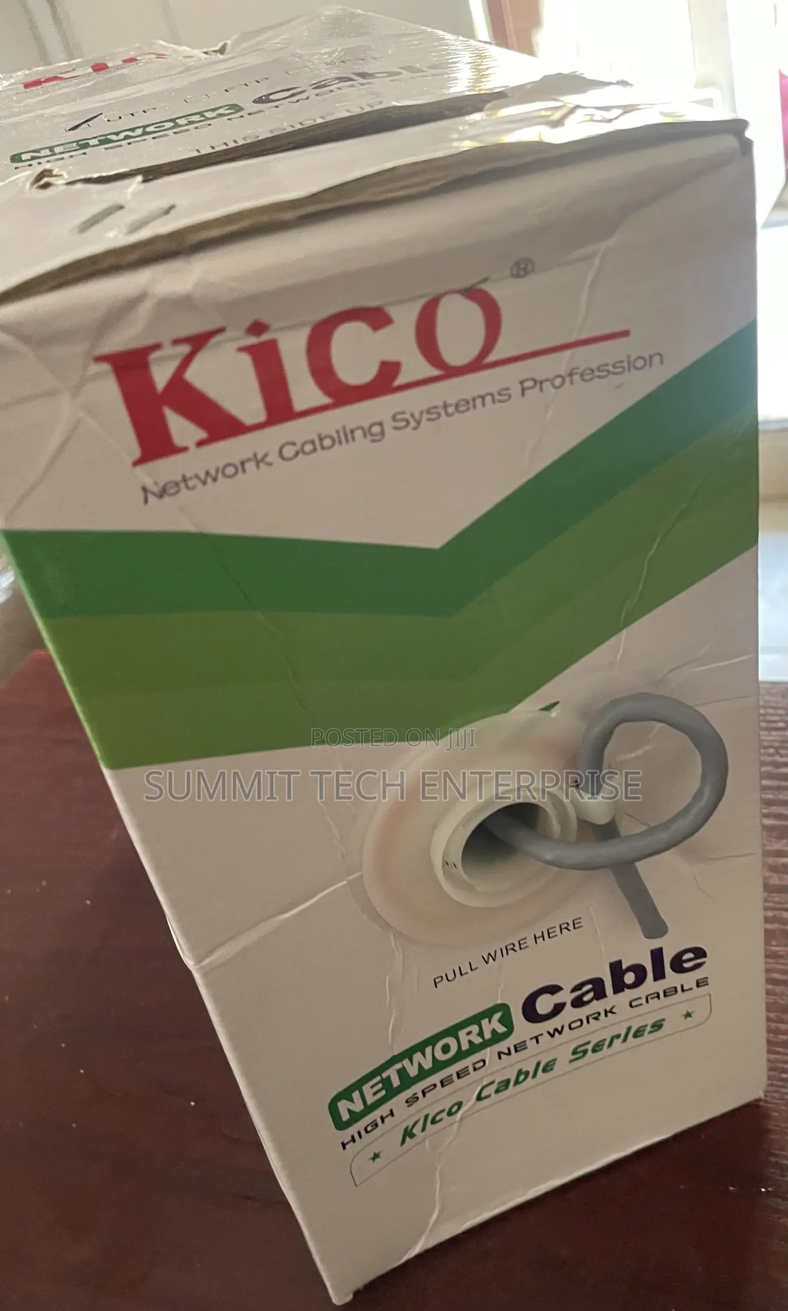 100m Cat6 Indoor Pure Copper Cable (Kico)
