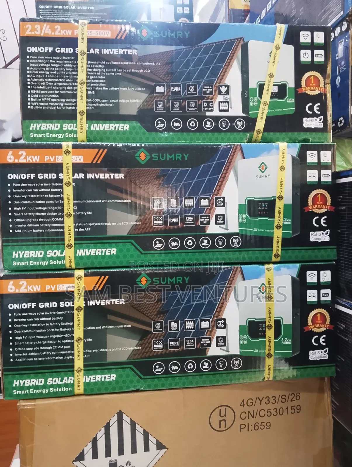 6.2kva 48v Sumry Solar Hybrid Inverter