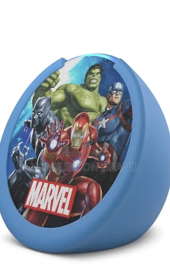 Amazon Echo Pop Kids Smart Speaker With Alexa - Marvel