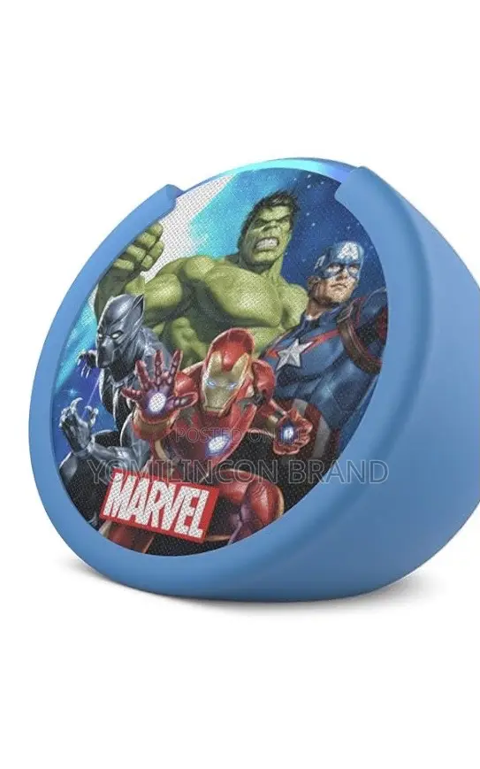 Amazon Echo Pop Kids Smart Speaker With Alexa - Marvel