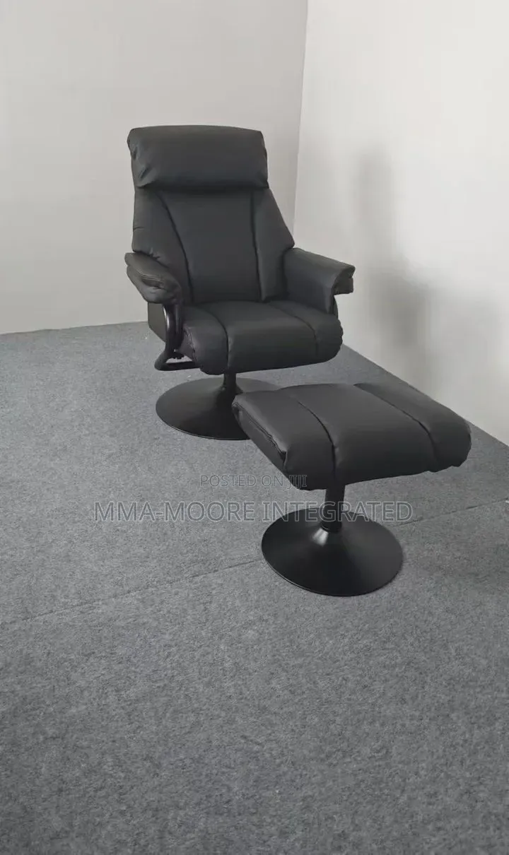 Swivel Recliner Chair With Ottoman
