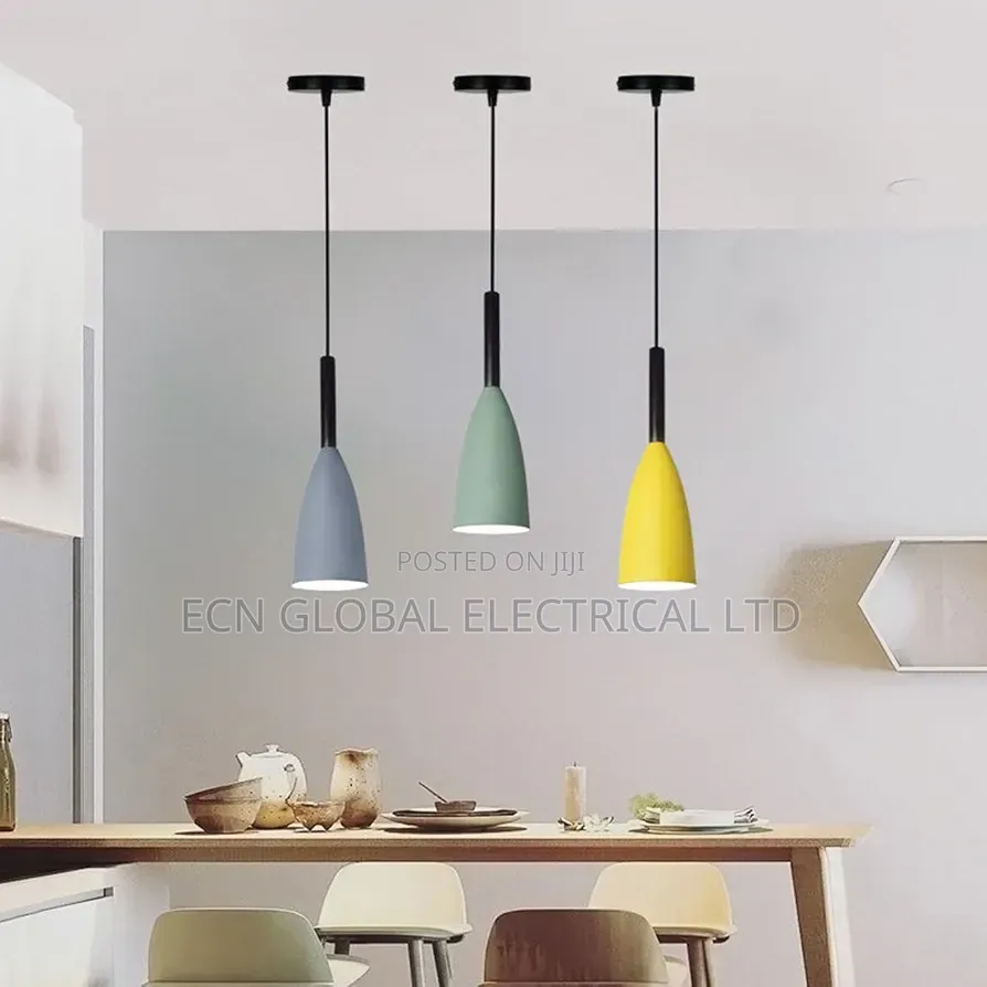 Modern Mini Pendant Light – Sleek Black Cone Led Hanging Lamp (Tiyeta)
