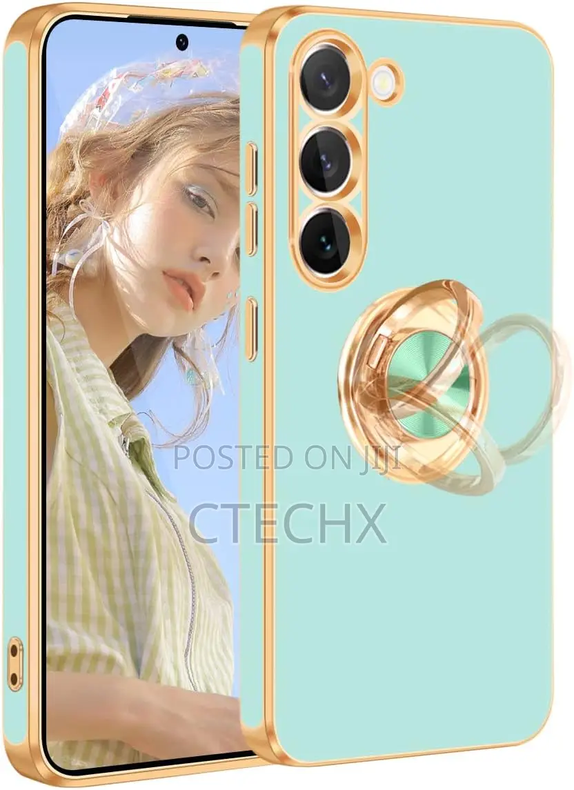 Samsung Galaxy S23 Plus Case With 360° Ring Holder Kickstand Magnetic