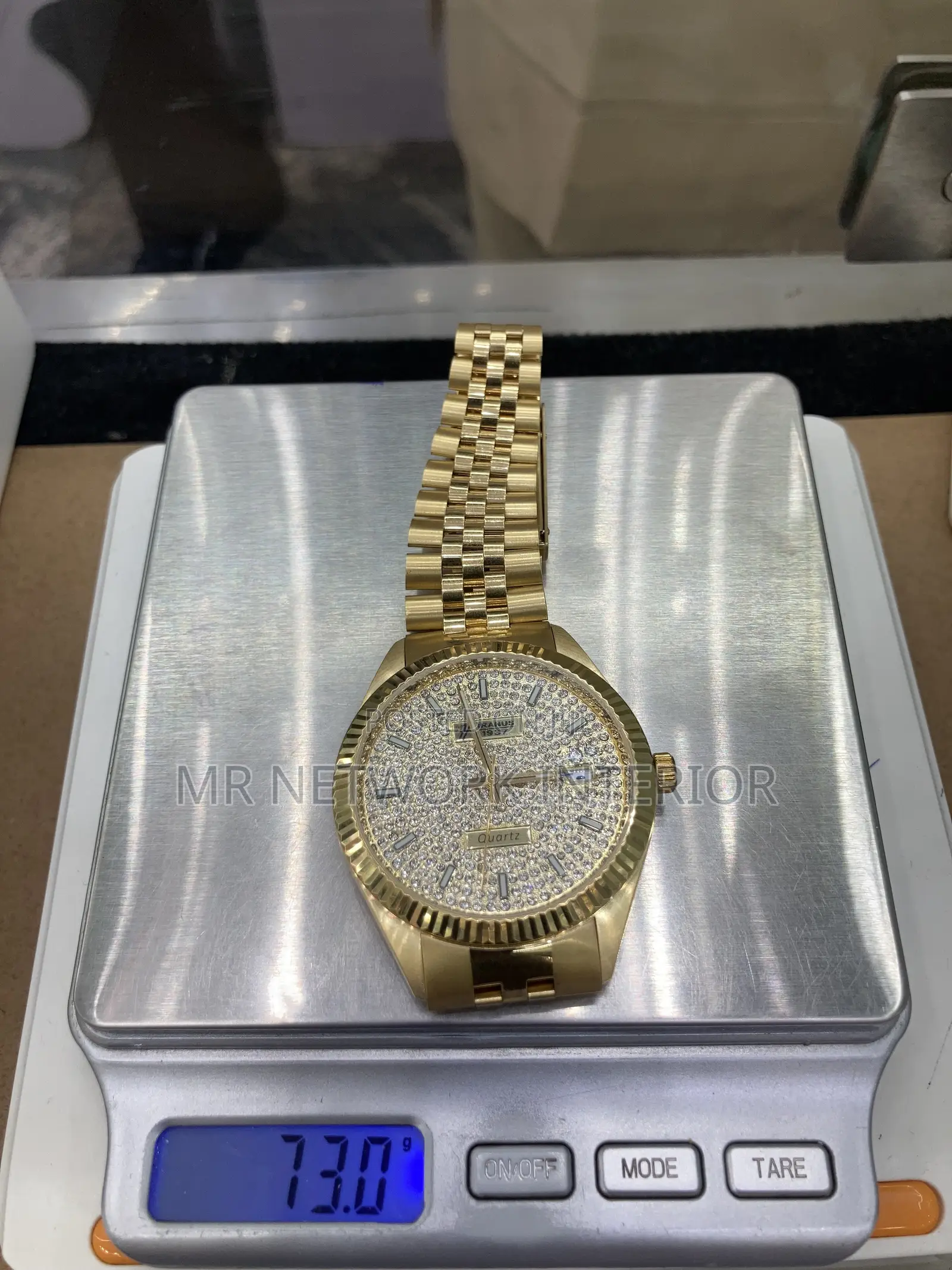 Gold Wristwatch