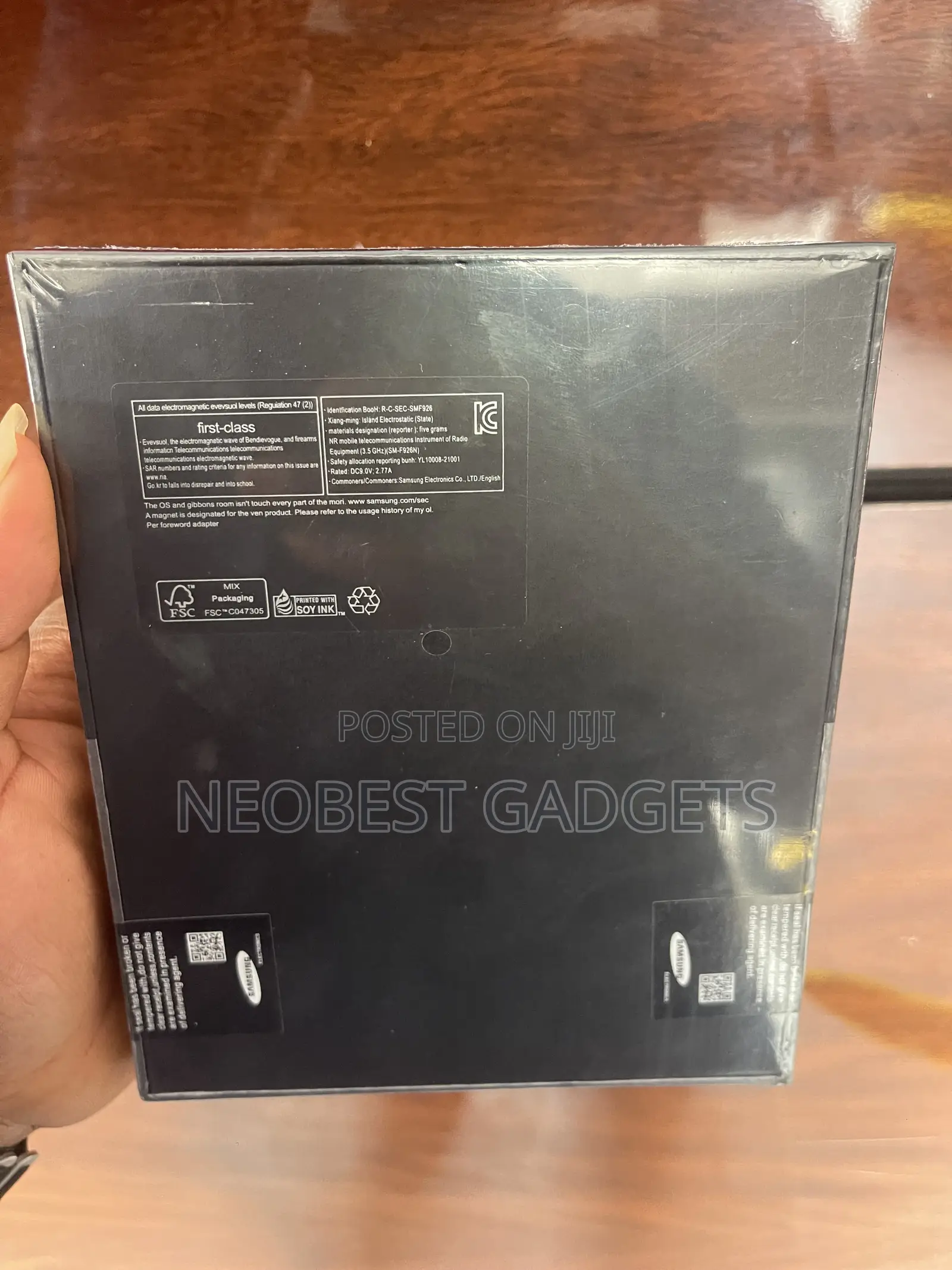 New Samsung Galaxy Z Fold 3 256 GB Black