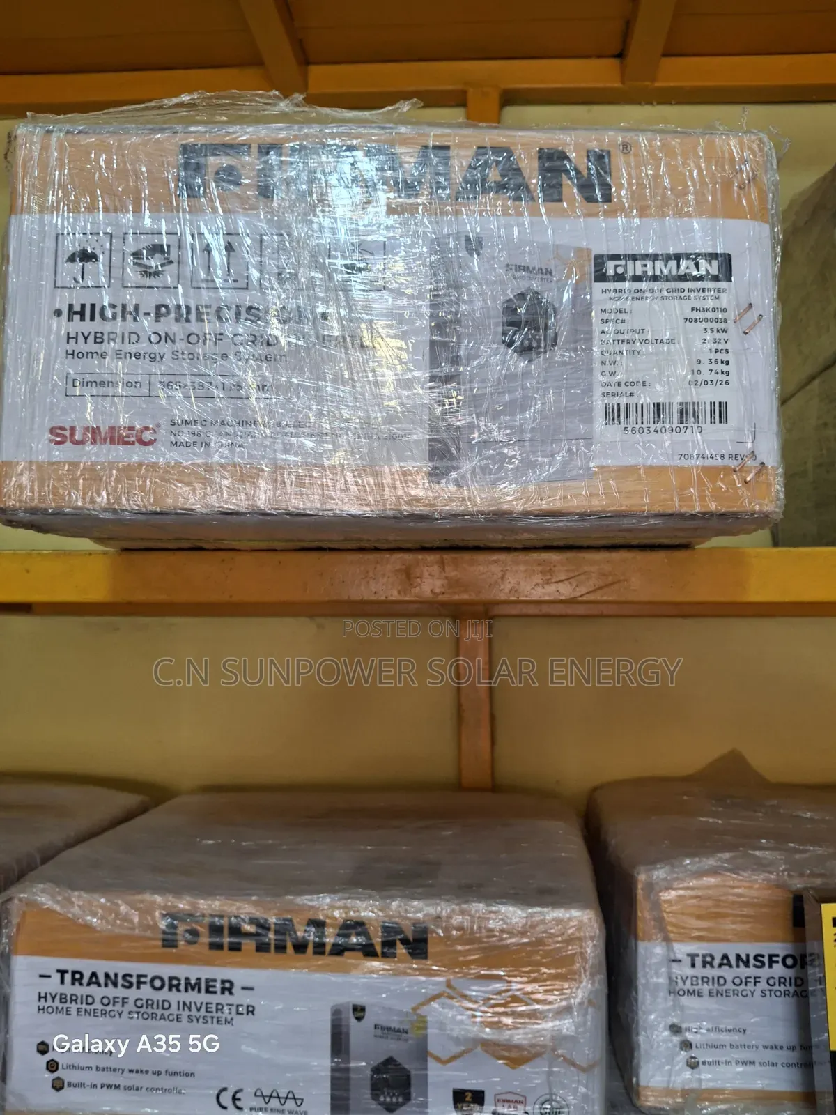 3.5kva/24v Firman Hybrid Solar Inverter