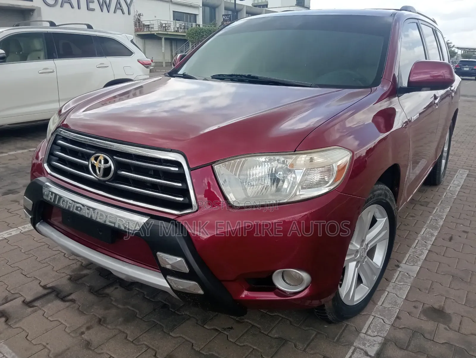 Toyota Highlander 2010 Red