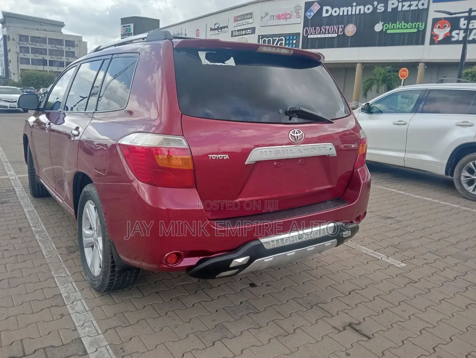 Toyota Highlander 2010 Red