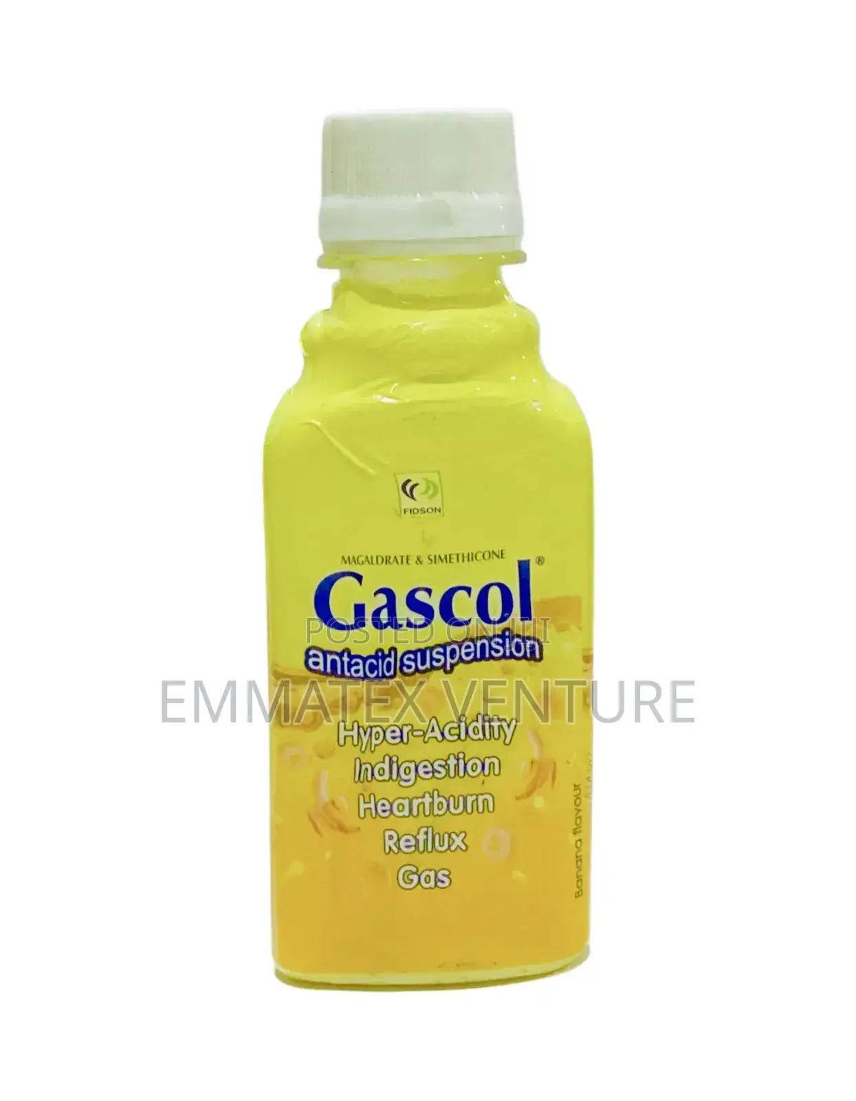 Gascol Antacid Suspension (Yellow) X150ml