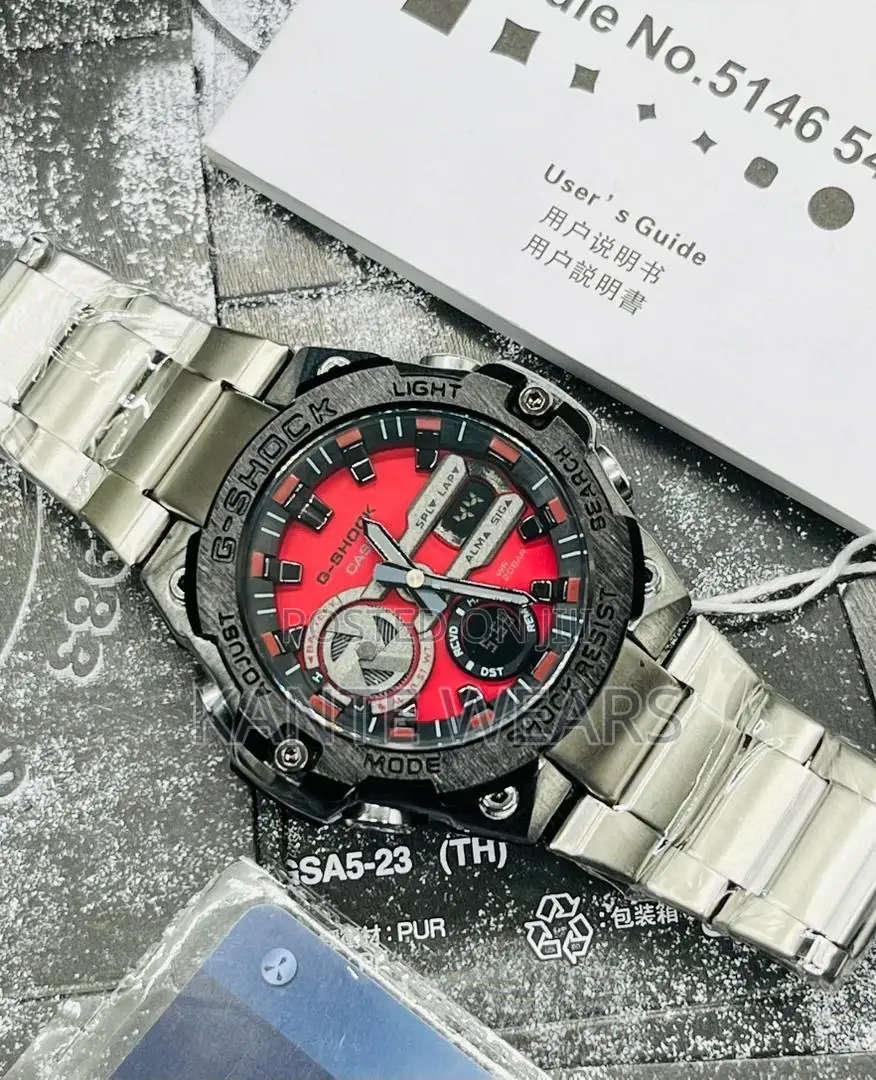 *Quality Chain Strap GST-B400 Gshock Wristwatch*