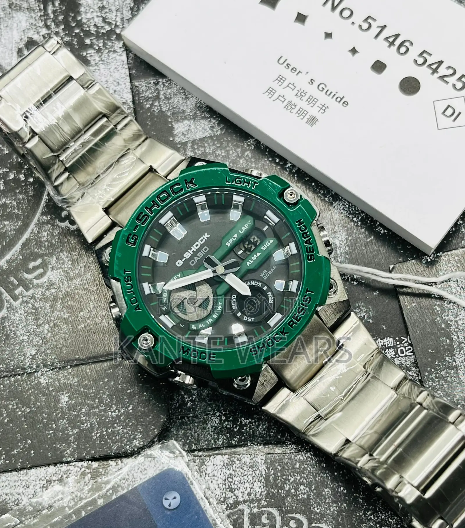 *Quality Chain Strap GST-B400 Gshock Wristwatch*