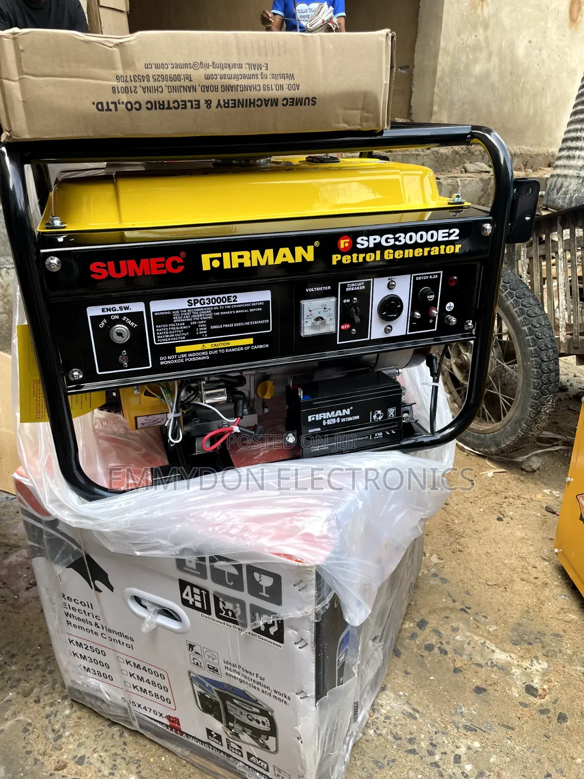 Sumec Firman Generator for Homes, Shops Offices