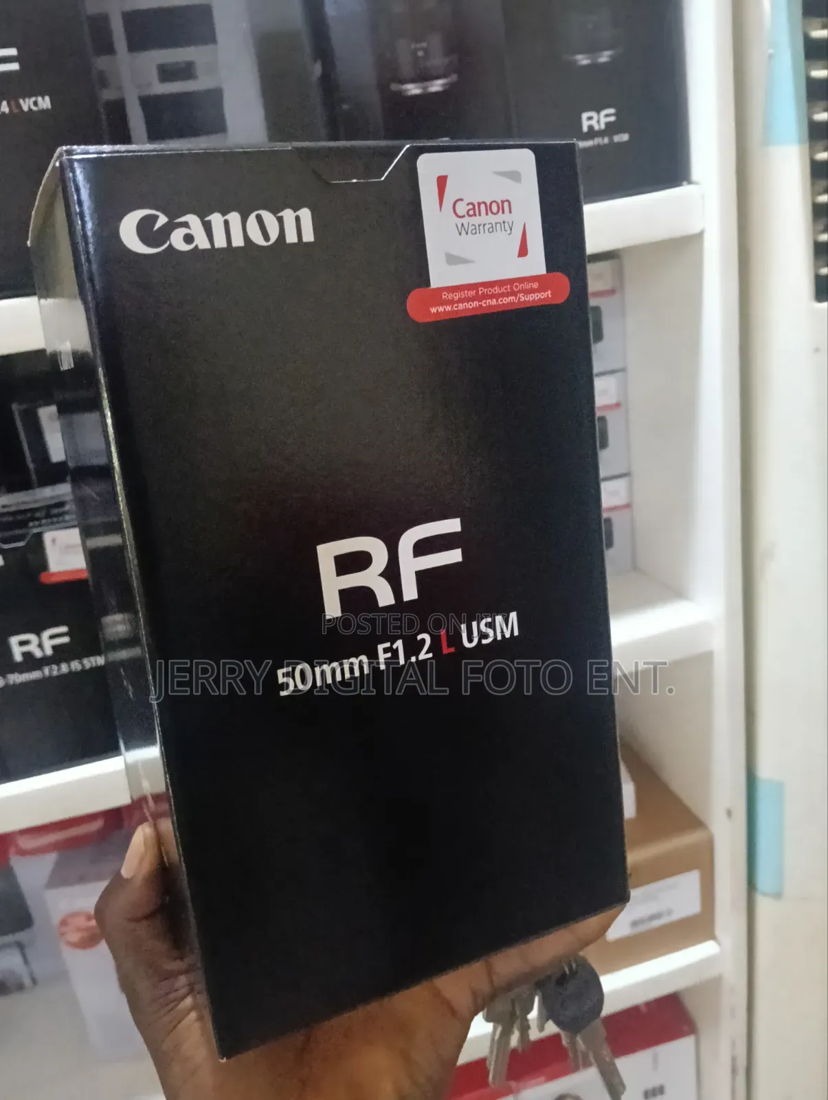 Canon Lens Rf 50mm F1.2