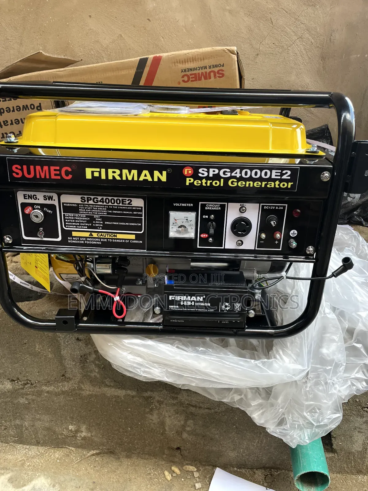 Sumec Firman Generator for Uninterrupted Power