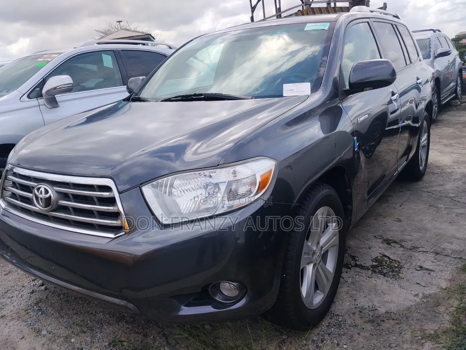 Toyota Highlander 2010 Gray