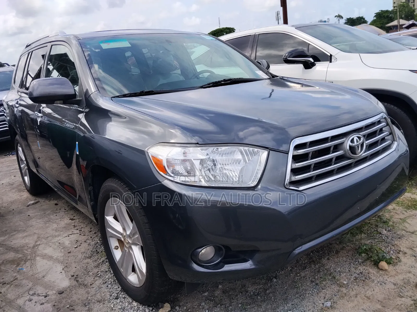 Toyota Highlander 2010 Gray