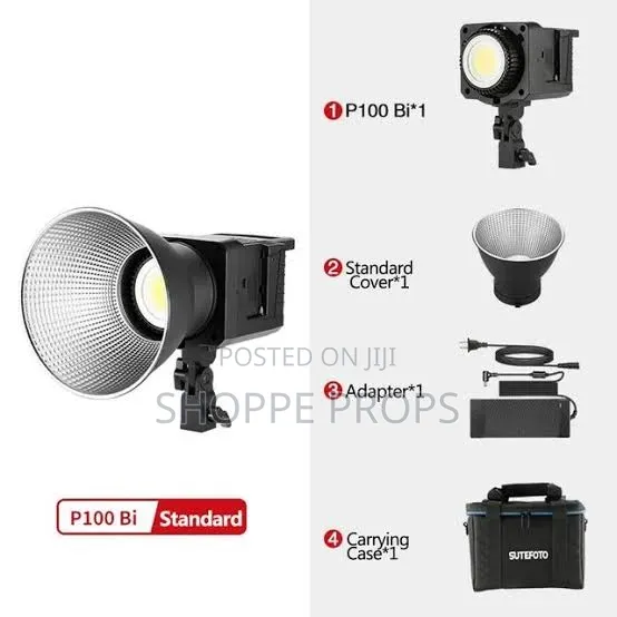 Sutefoto P100-bi Led Video Light