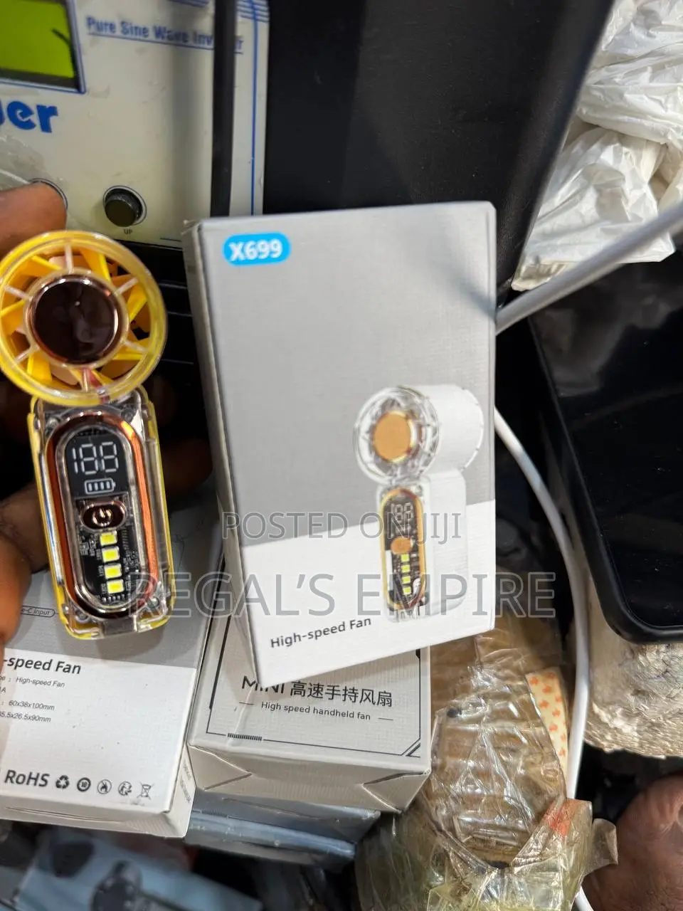 Mini Rechargeable Fan