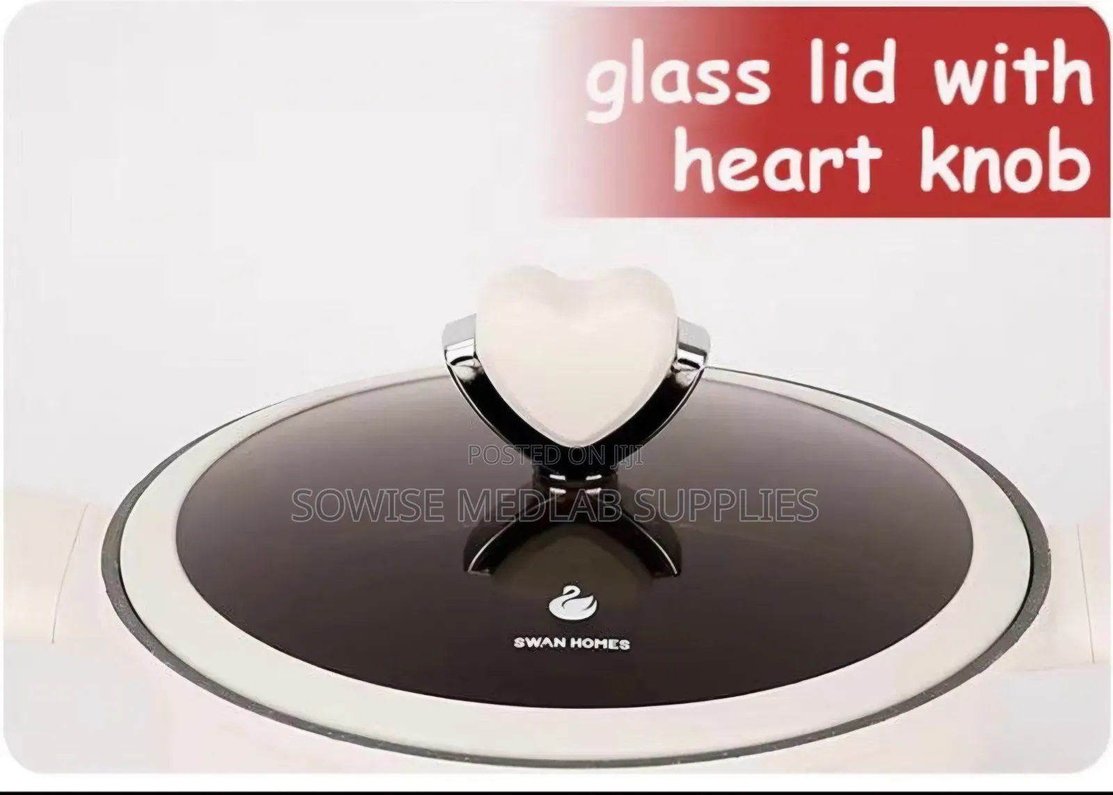 24cm Heart Low Pressure Cemamic Non Stick Casserole