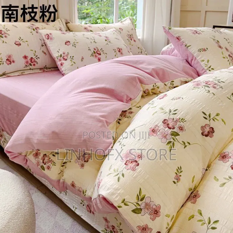 Beautiful Bed Set Floral Duvet Cover Bed Linen Sheet Pillowcase