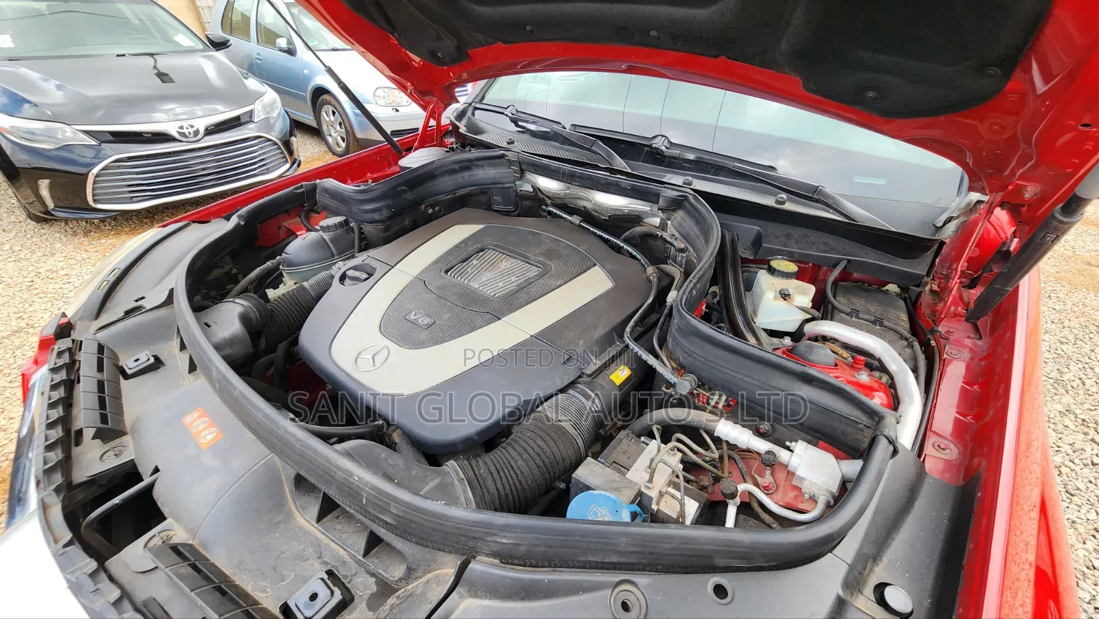 Mercedes-Benz GLK-Class 2012 Red