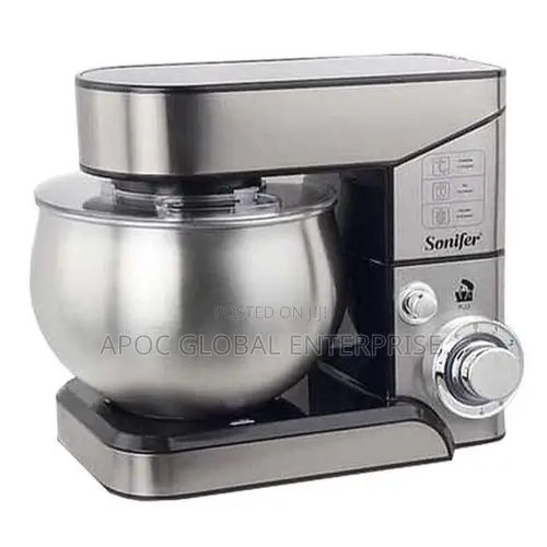 Sonifer Professional 5l Stainless Steel Stand Mixer - 1000w