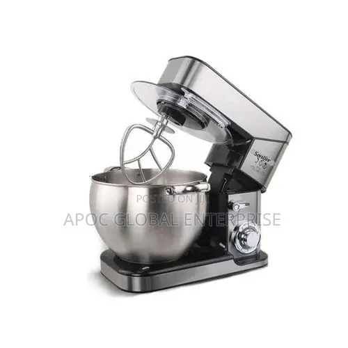 Sonifer Professional 5l Stainless Steel Stand Mixer - 1000w