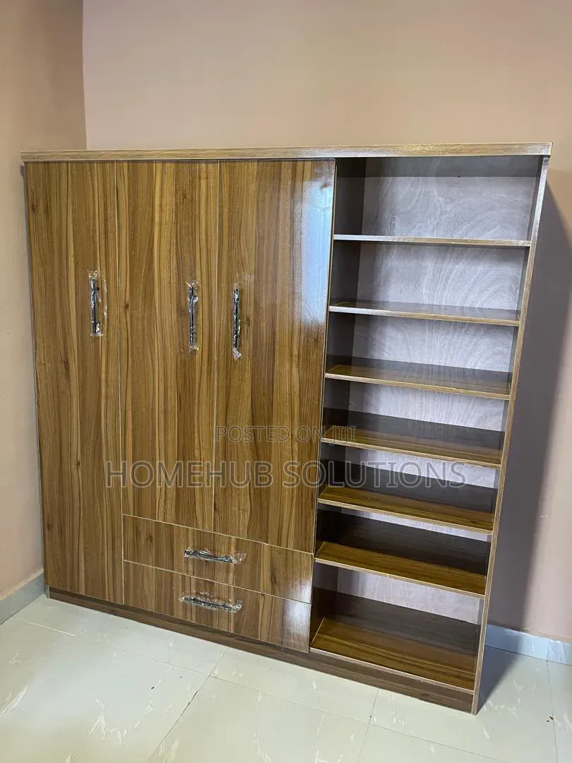 Brand New Family Size Wardrobe With Shoe and Bag Rack