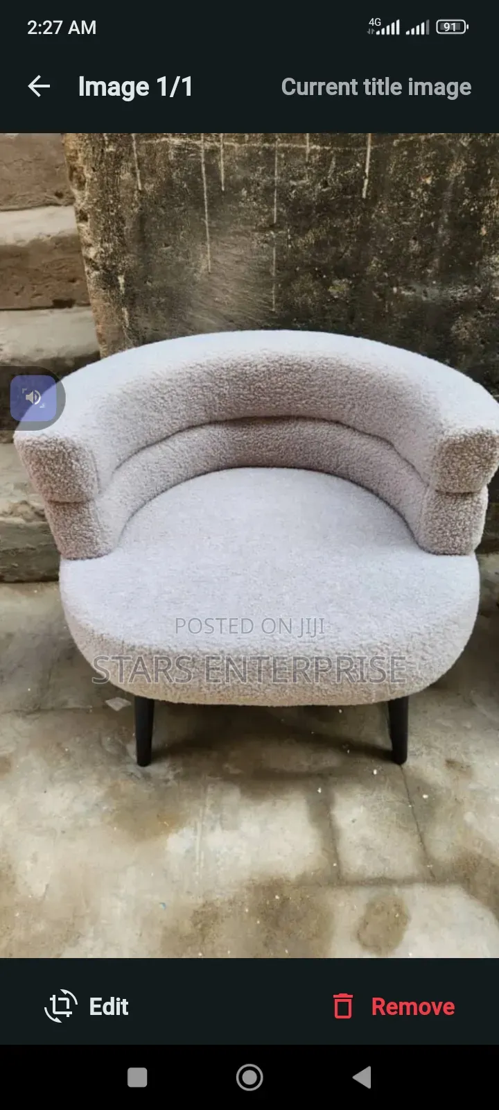 Single Sofa / Relaxing Sofa
