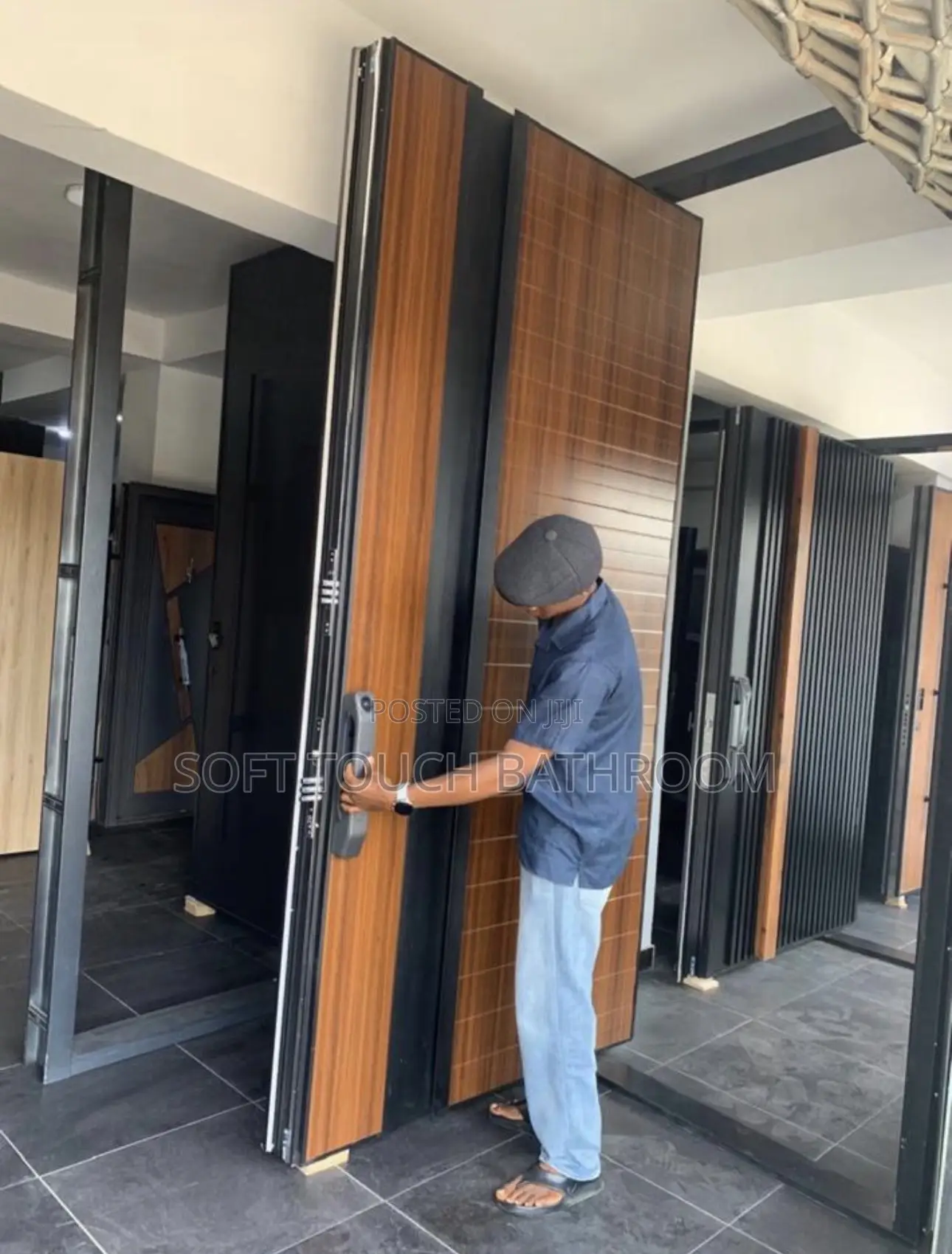 5ft By10ft Pivot Security Door With Smart Lock Technology Turkish Door