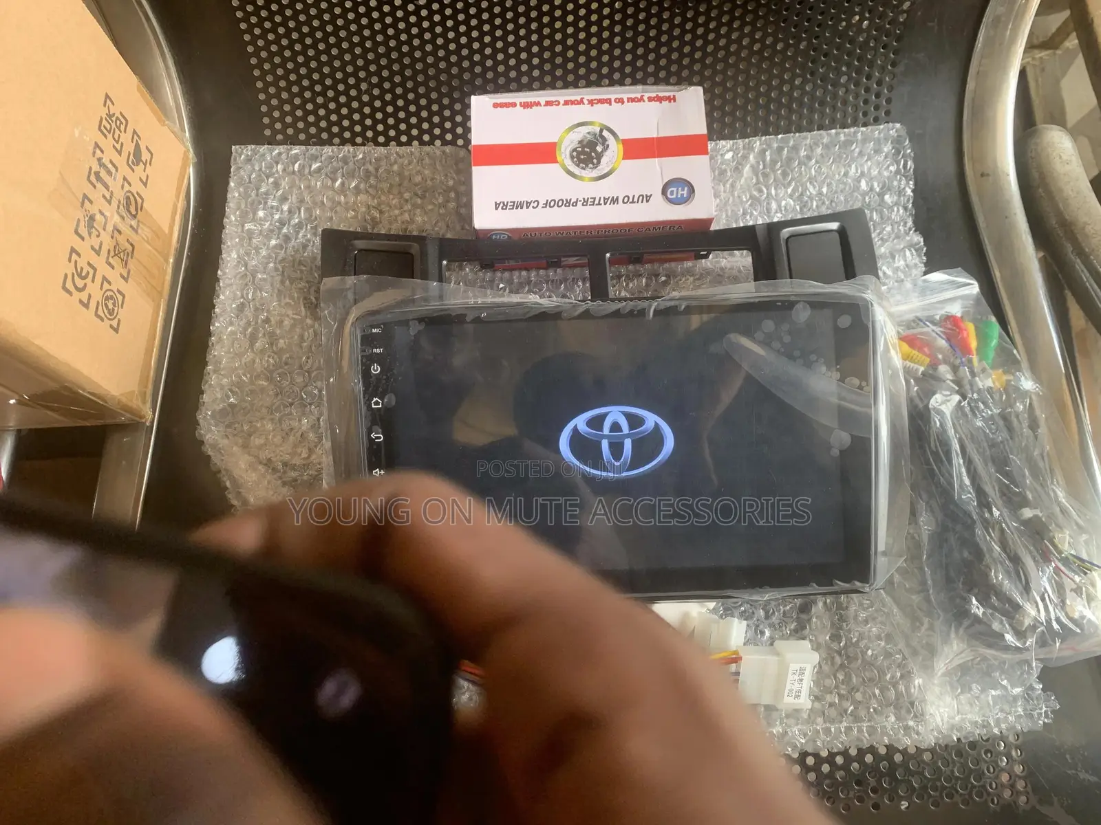 2005-2011 Toyota Yaris Android Navigation System + Reverse Camera