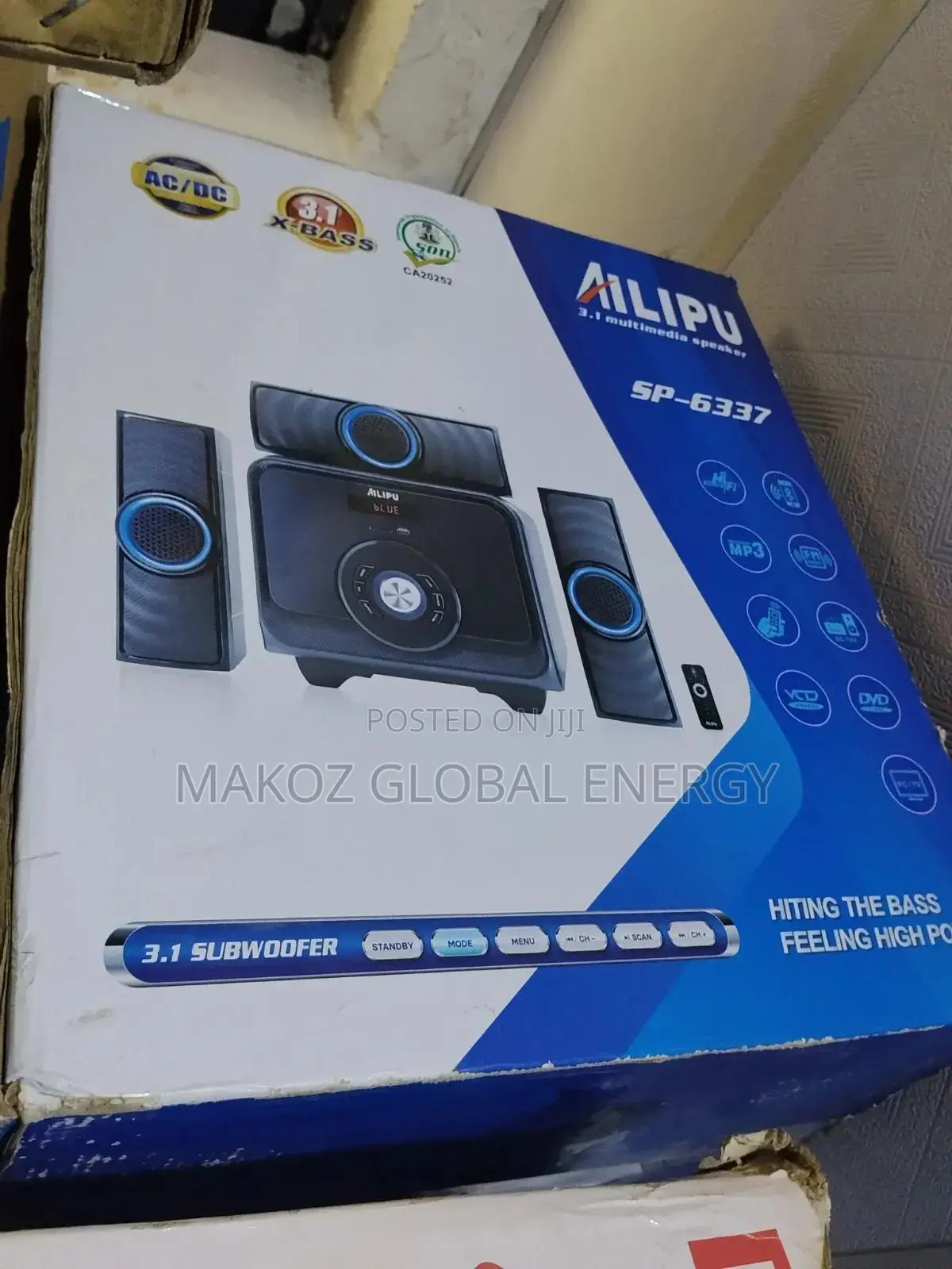 Ailipu 3 in 1 Multimedia Speaker Sp-6337