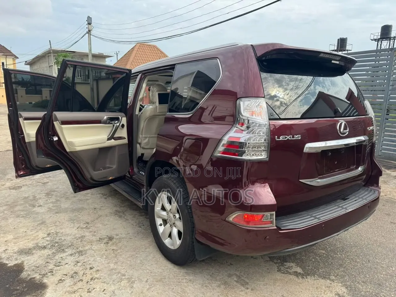 Lexus GX 460 2010 Burgundy