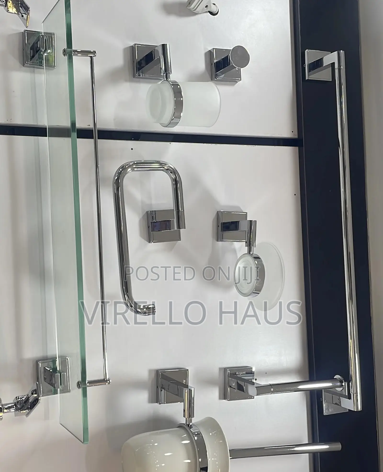 Stainless Steel Bathroom Set