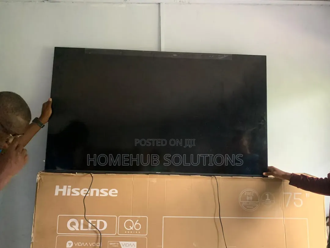 75inches Qled Hisense Smart Tv