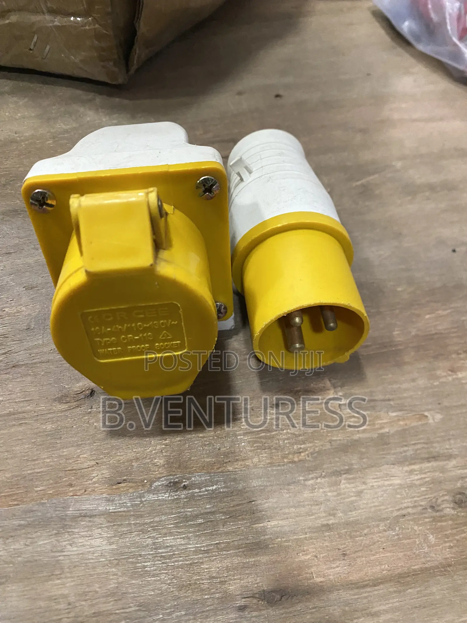 110v Industrial Plug and Socket