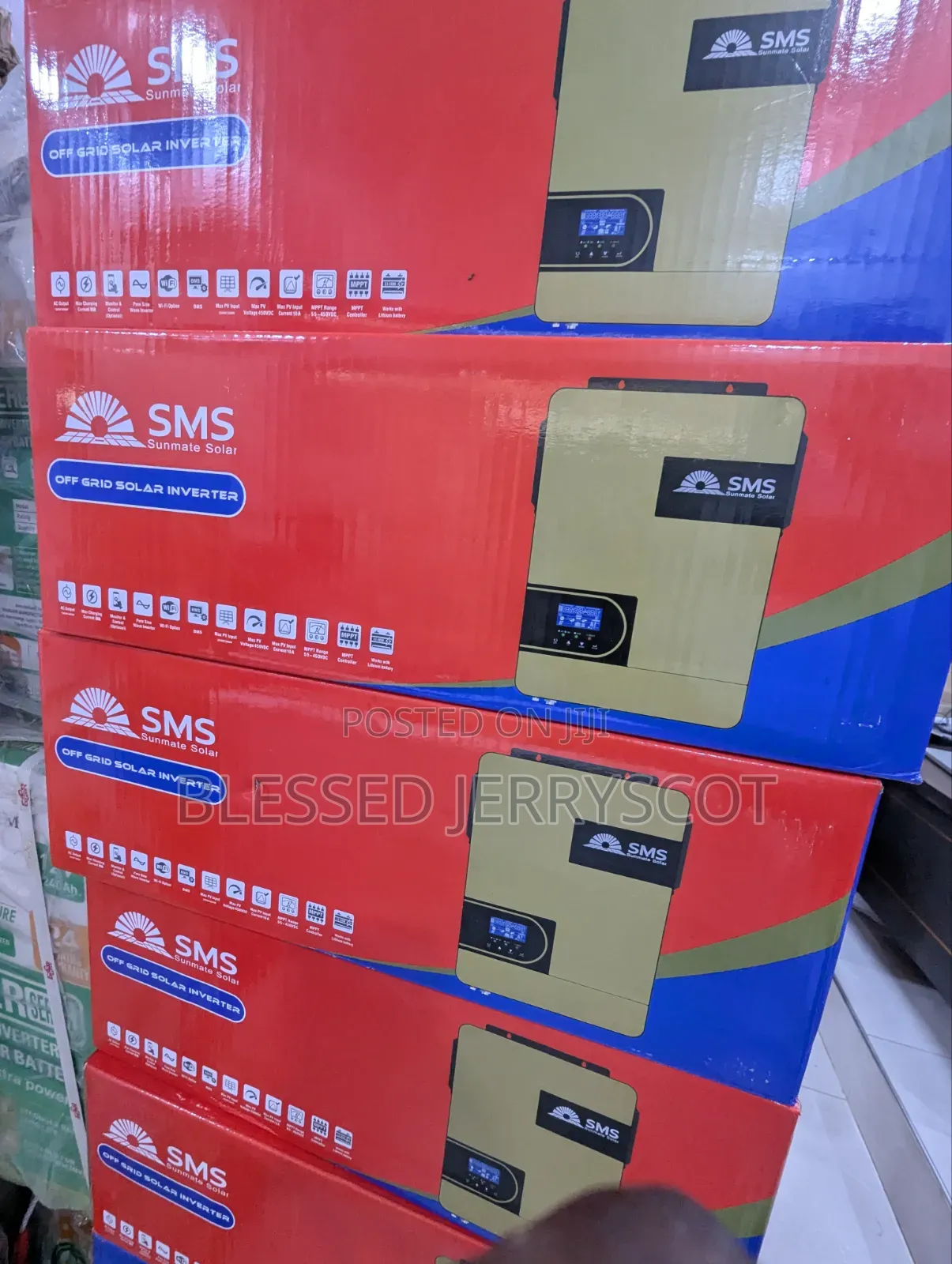 SMS 2kva 12v Hybrid Solar Inverters Available in Stock