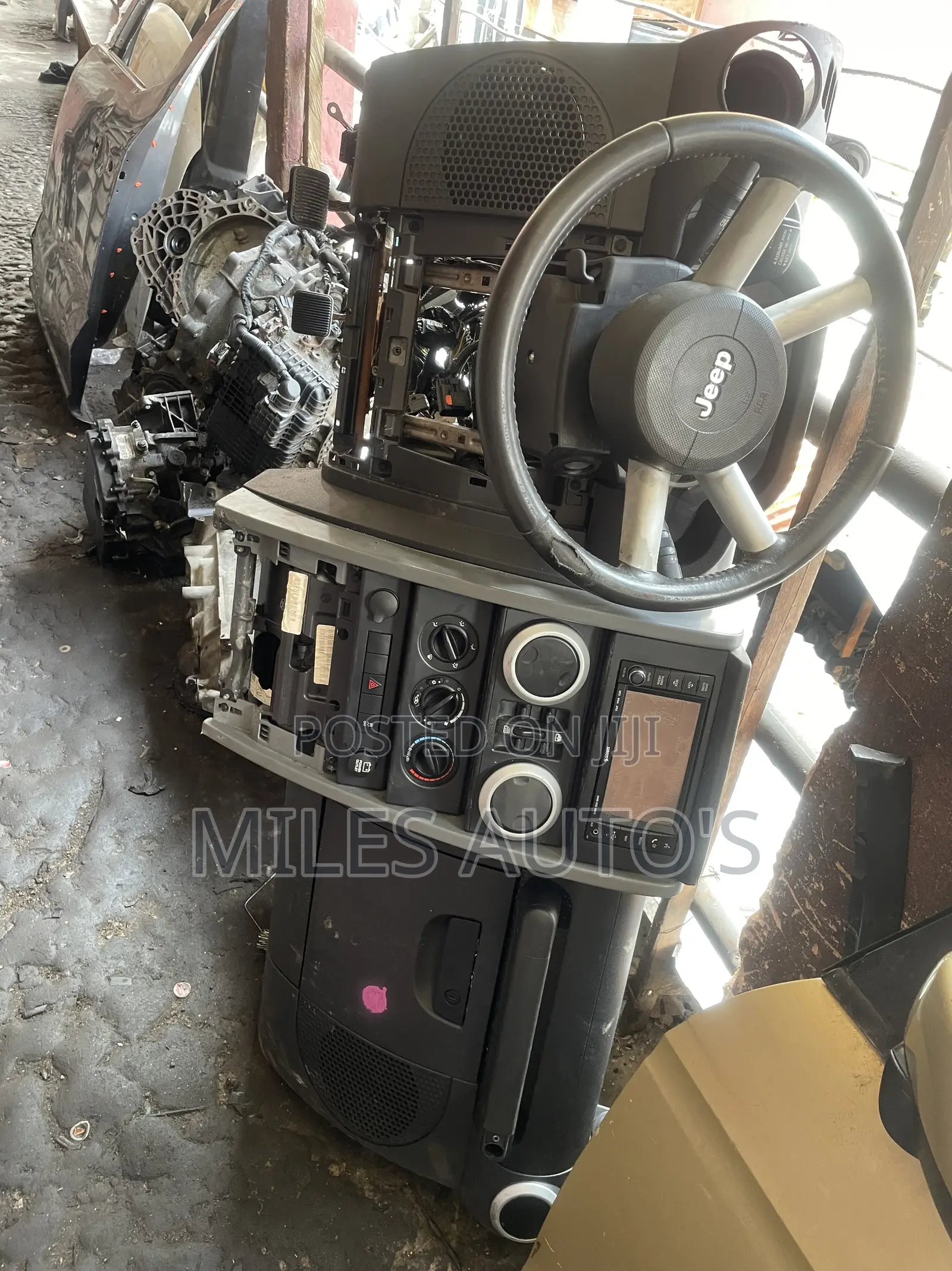 Jeep Wrangler Dashboard Complete