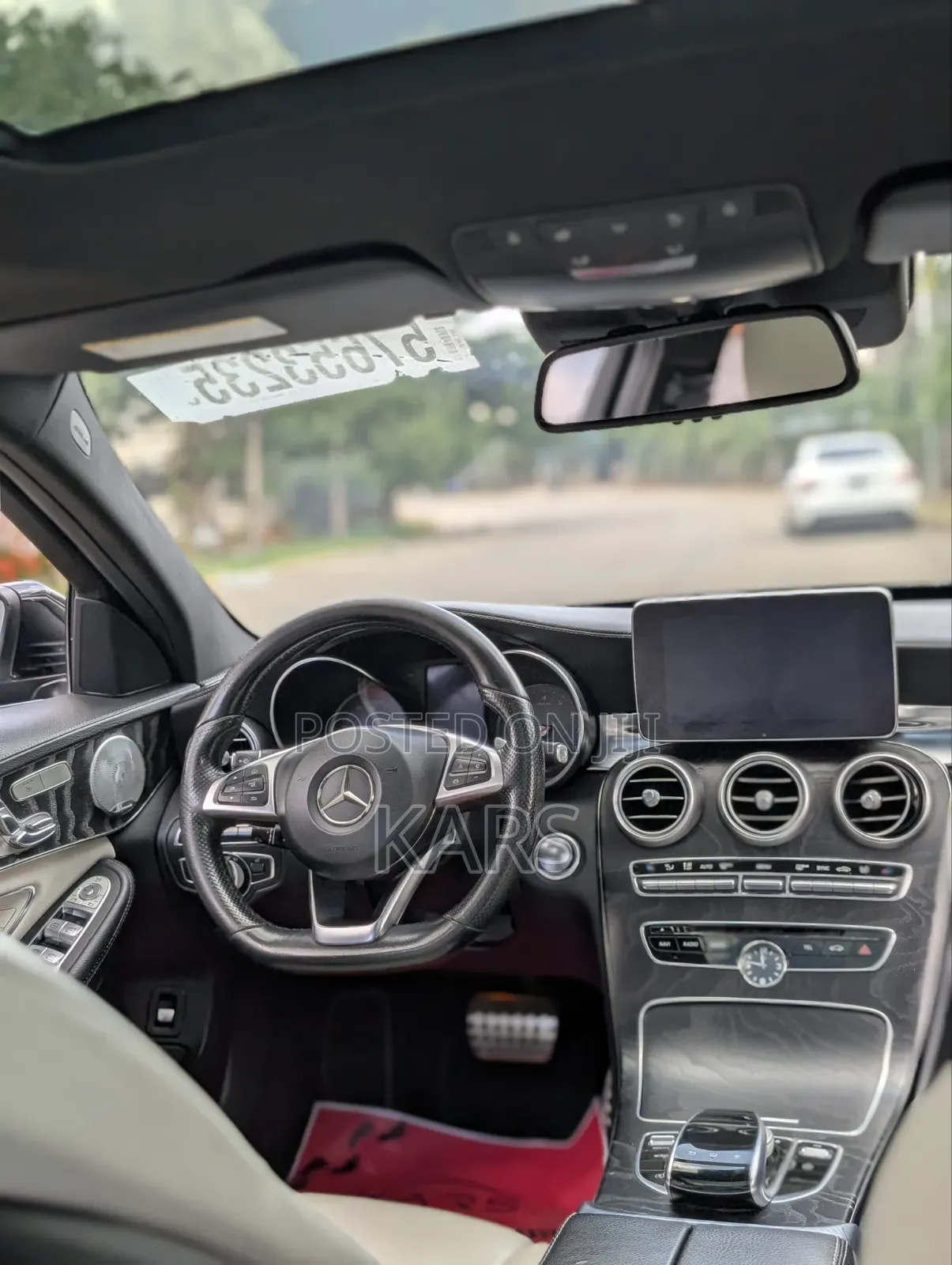 Mercedes-Benz C400 4Matic AWD Sedan (3.0L V6 7A) 2015 Black