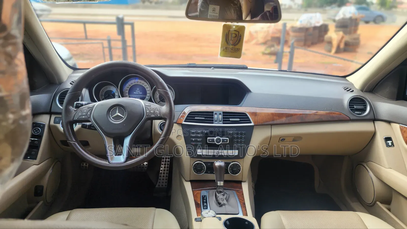 Mercedes-Benz C300 2013 White