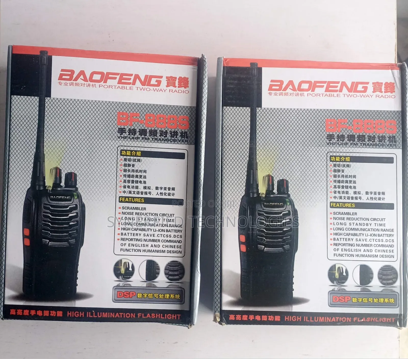 Baofeng Bf-888s Portable Two-Way Radio Set
