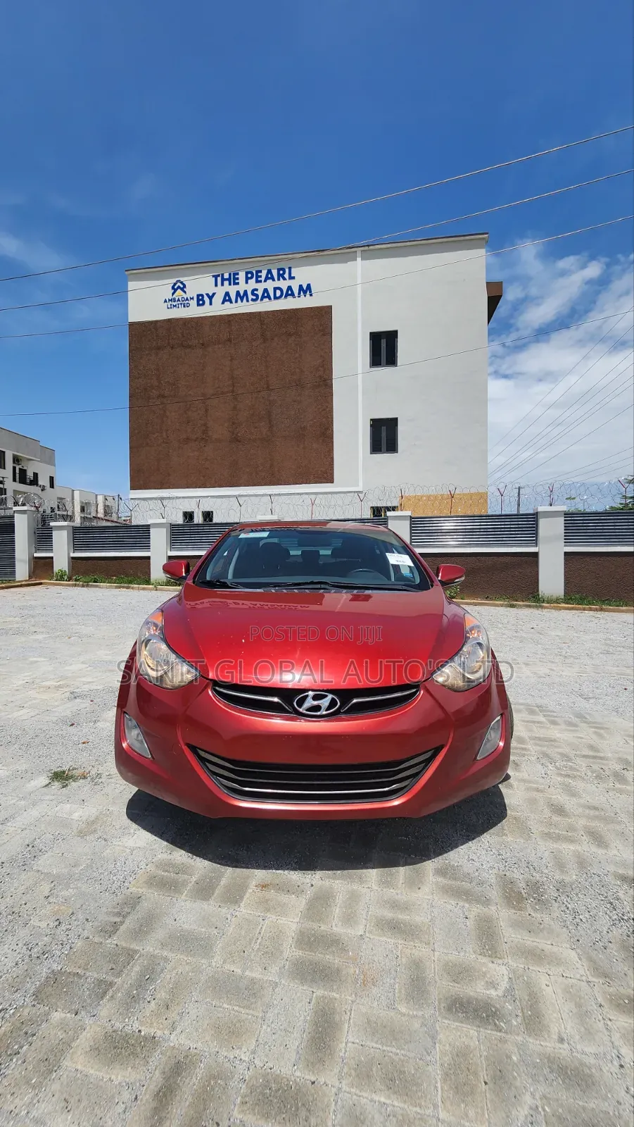 Hyundai Elantra 2013 Red