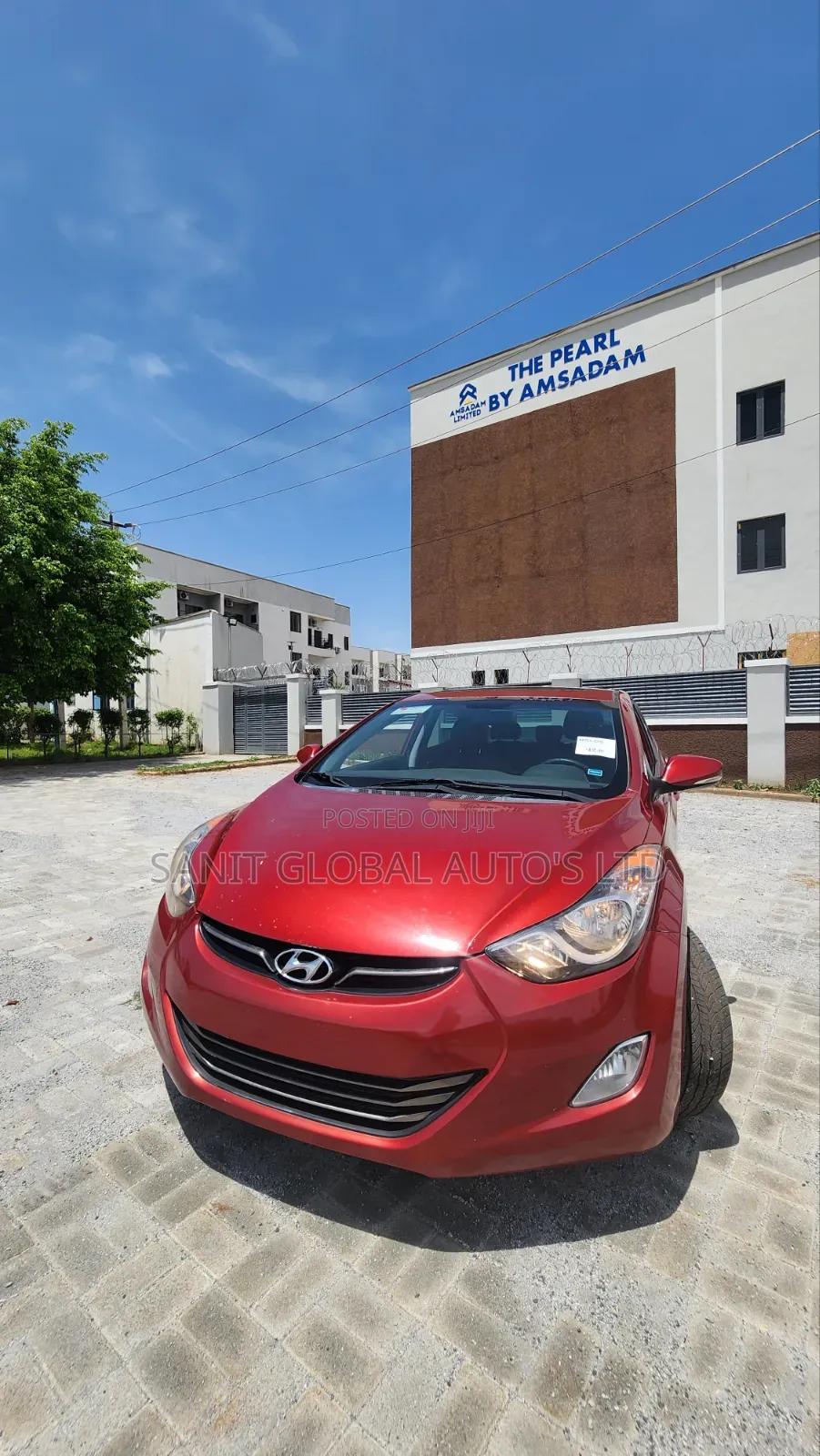 Hyundai Elantra 2013 Red
