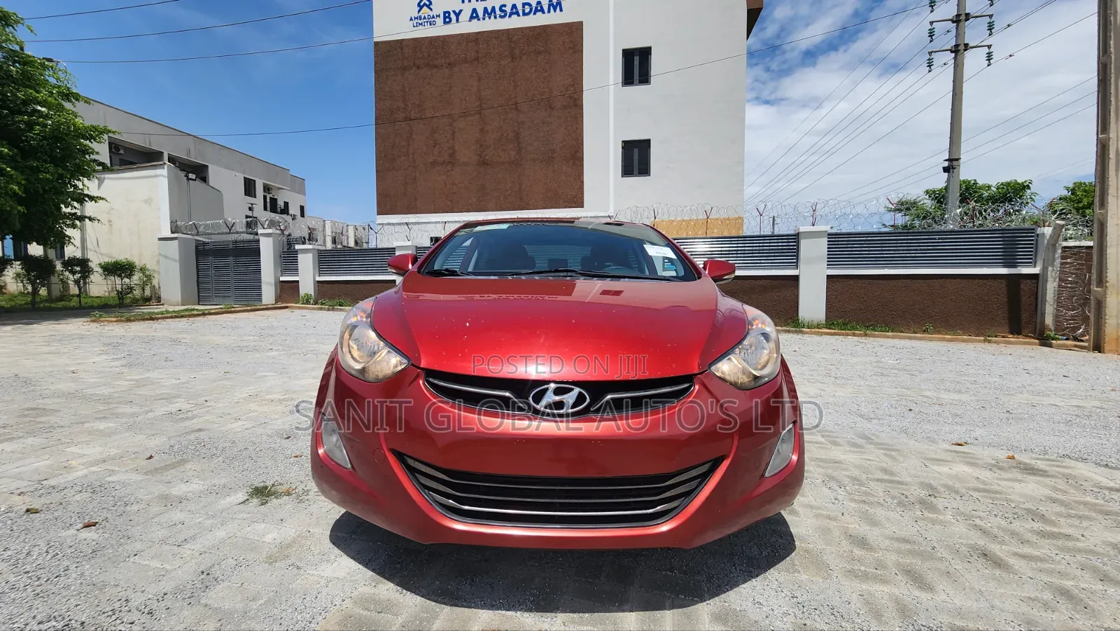 Hyundai Elantra 2013 Red