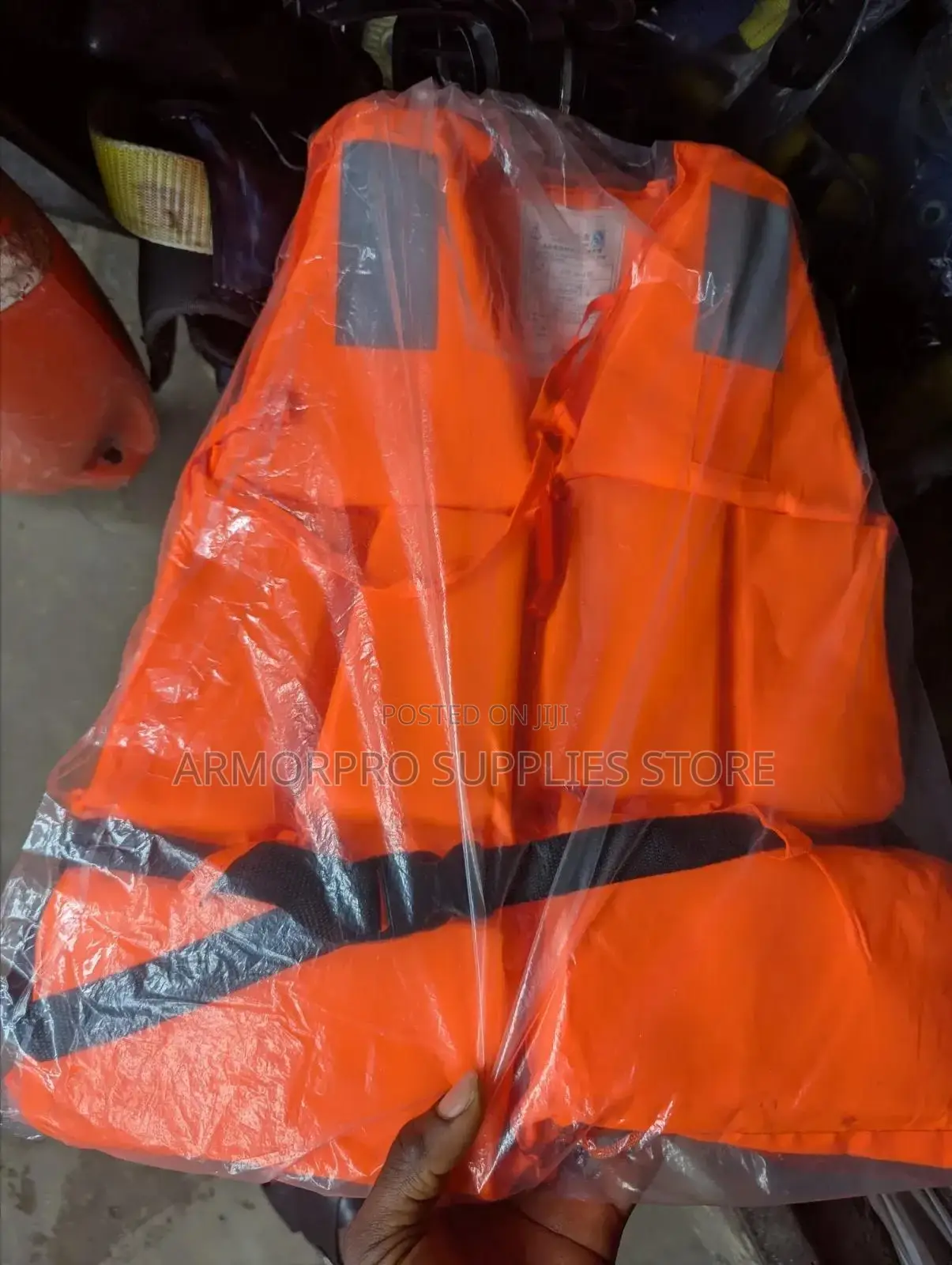 Generic Orange Adult Safety Life Jacket Vest