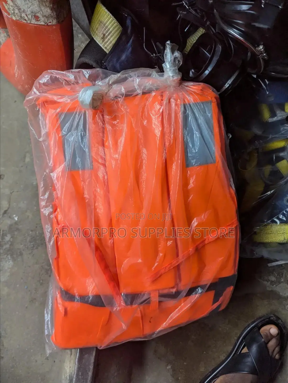 Generic Orange Adult Safety Life Jacket Vest